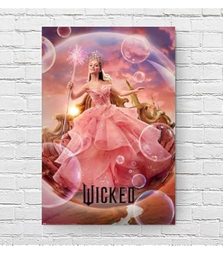 Amazon.co.jp: 映画ポスター ウィキッド ふたりの魔女 Wicked 24×36